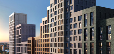 Планировка студии(квартира) площадью 29.7 квадратных метров в ЖК “MYPRIORITY Нижегородская”