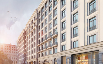 Фасад ЖК "Софийский"