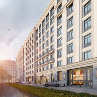 Фасад ЖК "Софийский"