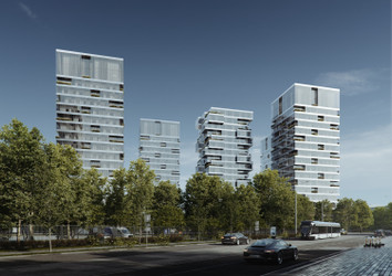 Планировка двухкомнатной(квартира) площадью 90 квадратных метров в ЖК “ЖК SHIFT (Шифт)”