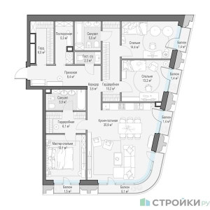 Планировка квартиры, ID 407750