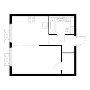 Планировка квартиры, ID 215484