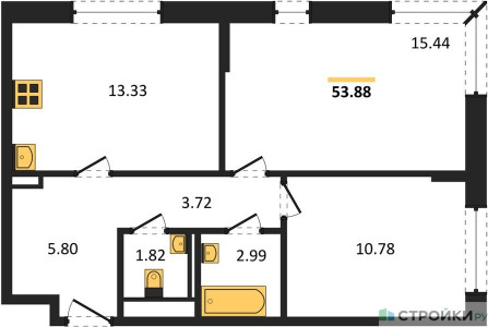 Планировка квартиры, ID 417241