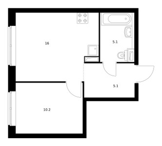 Планировка квартиры, ID 143205