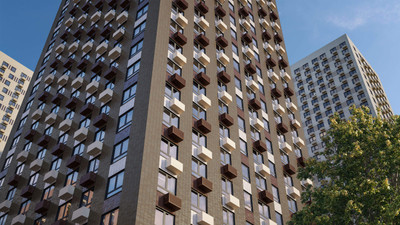 Планировка двухкомнатной(квартира) площадью 55.4 квадратных метров в ЖК “ЖК Кавказский бульвар 51”