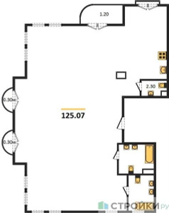Планировка квартиры, ID 90791