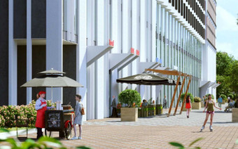 придомовая территория ЖК ХайВэй