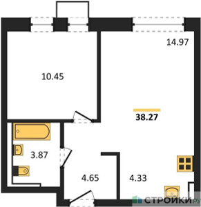 Планировка квартиры, ID 310003