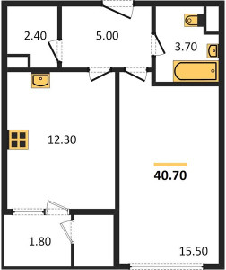 Планировка квартиры, ID 108990