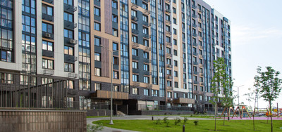Планировка студии(квартира) площадью 23.85 квадратных метров в ЖК “ЖК ЭкоБунино (Южное Бунино)”