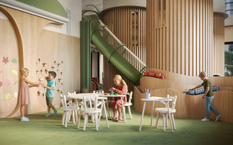 Детская зона в ЖК "Life Time"