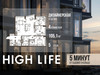 Планировка 4+ комнатной(квартира) площадью 105.1 квадратных метров в “ЖК High Life (Хай Лайф)”