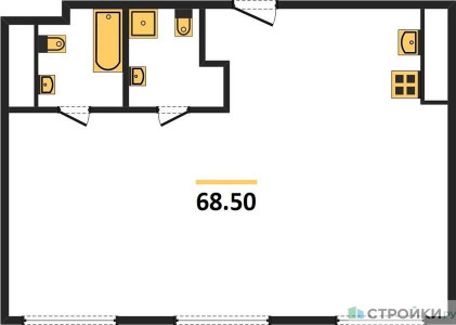 Планировка квартиры, ID 516587