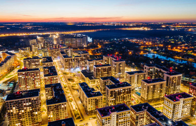 Планировка трехкомнатной(квартира) площадью 83.7 квадратных метров в ЖК “ЖК Испанские Кварталы”