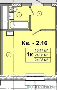 Планировка квартиры, ID 267960