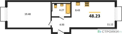 Планировка квартиры, ID 297524