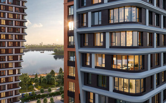 Корпуса в ЖК “ЮТУ”