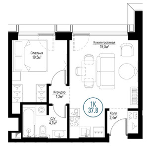 Планировка квартиры, ID 174751