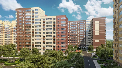 Планировка двухкомнатной(квартира) площадью 56.54 квадратных метров в ЖК “Жилые кварталы Новое Пушкино”