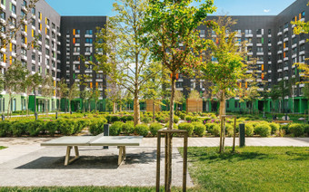 Зона для релакса в ЖК "Бунинские луга"