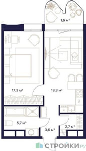Планировка квартиры, ID 278919