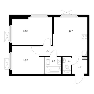 Планировка квартиры, ID 167305
