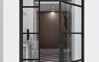 Вход в ЖК "Twin House"