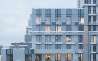 Фасад и остекление в ЖК "Детали"