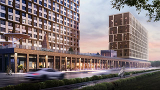 ЖК "Мангазея на Речном" вид с улицы