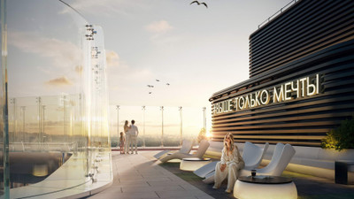 Планировка двухкомнатной(квартира) площадью 78 квадратных метров в ЖК “ЖК Событие”