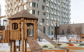 Детская площадка в ЖК "Волоколамское 24"