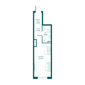 Планировка квартиры, ID 428580