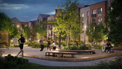 Планировка двухкомнатной(квартира) площадью 60.05 квадратных метров в ЖК “ЖК Жаворонки Клаб”