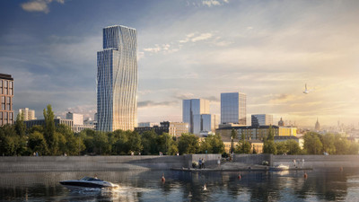 Планировка однокомнатной(квартира) площадью 40.5 квадратных метров в ЖК “ЖК THE LOT by Akvilon”