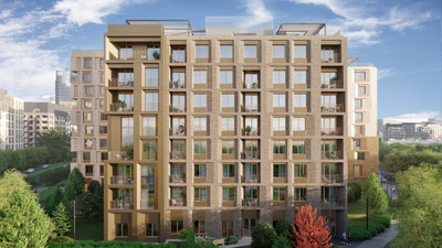 Планировка трехкомнатной(квартира) площадью 106.51 квадратных метров в ЖК “СберСити в Рублево-Архангельском”