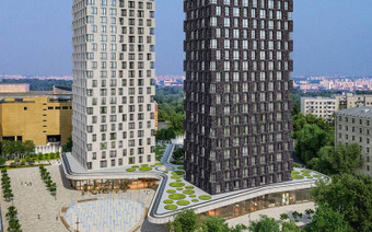 Придомовая территория ЖК "Filicity"