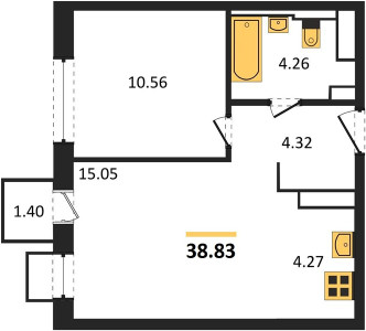 Планировка квартиры, ID 108530