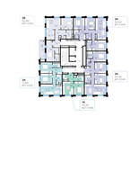 Планировка трехкомнатной(квартира) площадью 92.8 квадратных метров в “СберСити в Рублево-Архангельском”