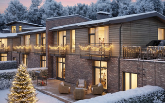 "Отрада на реке" в зимнее время