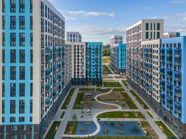 Планировка двухкомнатной(квартира) площадью 55.08 квадратных метров в “ЖК Прибрежный Парк”