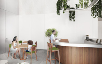 Залдля отдыха в ЖК “ULTIMAcity”