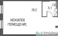 Планировка студии(квартира) площадью 41.4 квадратных метров в “ЖК Резиденции Архитекторов”