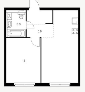 Планировка квартиры, ID 190092