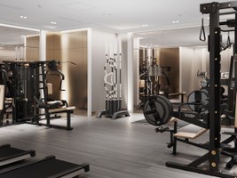 Фитнес-зал в  Клубном Доме “Обыденский 1”