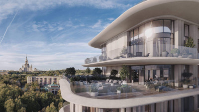 Планировка однокомнатной(квартира) площадью 57.1 квадратных метров в ЖК “ЖК King & Sons Residence (Кинг энд Санс Резиденс)”