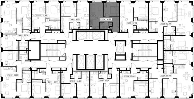 Планировка однокомнатной(квартира) площадью 37 квадратных метров в ЖК “ЖК СЕТ”