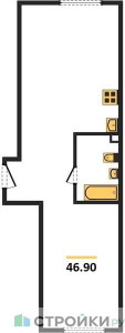 Планировка квартиры, ID 312720