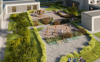 Благоустройство в ЖК “Вязёмы Парк”