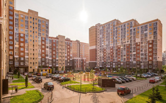 ЖК Москва А101 придомовая территори