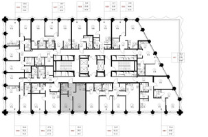 Планировка однокомнатной(квартира) площадью 39.9 квадратных метров в “Дом премиум-класса МИРА”